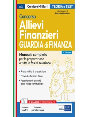 cover image of [EBOOK] Concorso Allievi Finanzieri Guardia di Finanza